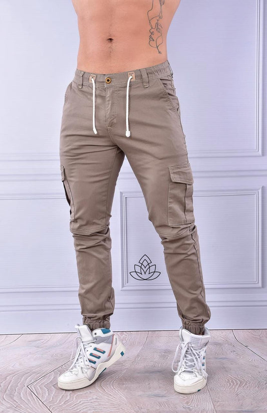 Pantalón Camuflado Dril Gris Oscuro